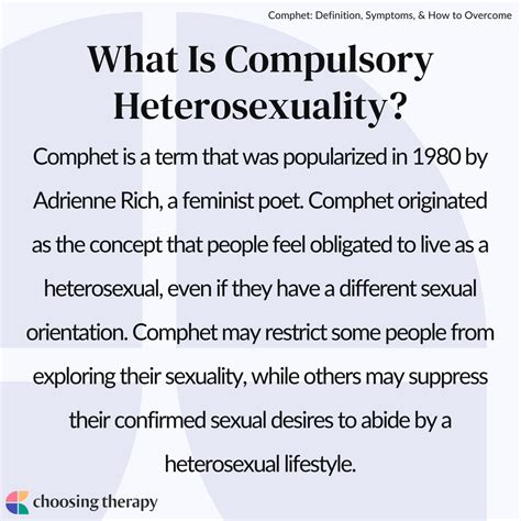 compulsory heterosexuality can be defined as quizlet